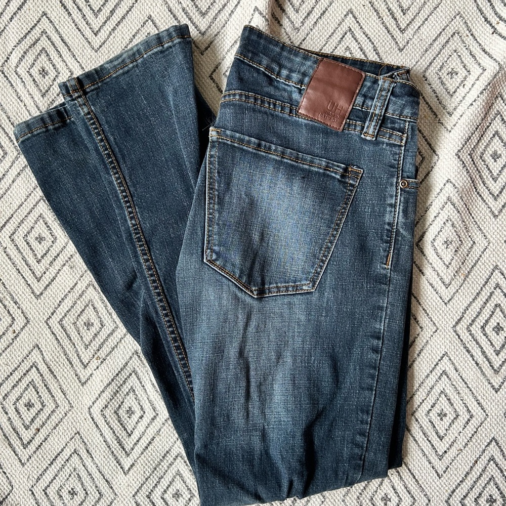 Urban Heritage Dark Blue Skinny Jeans